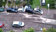 A day after Trstenik disaster: Torrential flood piled up cars, "insignificant" stream created chaos