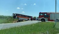 Serious traffic accident between Ruma and Irig: 20 injured, including children, in bus-car collision