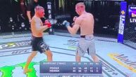 Sjajna UFC noć u Vegasu: Krvav oktagon posle dve runde, Peri doveo devojku u ring