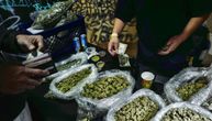 Sa 370 kilograma marihuane krenuli iz Albanije u Severnu Makedoniju: Zaplena na prelazu "Blato"