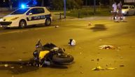 Udes u Novom Sadu: Motociklista u punoj brzi naleteo na auto, sa teškim povredama prebačen u KCV