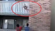 Očajna mama bacila dečaka (3) sa terase zgrade, pre nego što je poginula u požaru