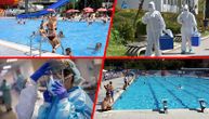 Korona na plus 35 stepeni: Srbi spas od vrućine potražili na bazenima, ne haju za virus
