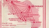 Nostalgična mapa JAT letova po teritoriji cele bivše Jugoslavije ponovo se širi mrežama