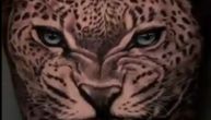 Leopard reži preko celih leđa: Fudbaler Napolija ponosno pokazao džinovsku tetovažu mačke