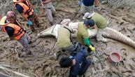 Dečak nestao pre šest dana pored reke, njegovi ostaci pronađeni u krokodilu dugom skoro 5 metara