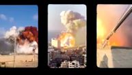Neverovatni snimci eksplozije u Bejrutu iz 15 različitih uglova: Svedoci zabeležili razorni prasak