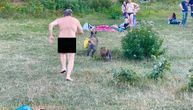 Divlja svinja ukrala Nemcu nudisti laptop, jurio je, ostali snimali