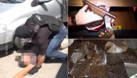 Snimci akcije u kućama dilera u Beogradu: Palo 7 osoba, zaplenjeno 20 kg droge, pronađen i "kratež"
