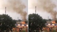 Veliki požar na Dorćolu: Vatra buknula kod skladišta