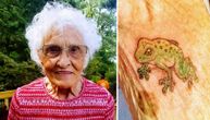 Bakica koja zna da živi: Napunila 103 godine, istetovirala se i sebi ispunila još jednu veliku želju