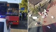 Autobus udario ženu na Novom Beogradu: Ima povrede glave, na mestu nezgode tragovi krvi