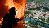Jak vetar rasplamsao požar kod Trebinja, stigli i helikopteri: Domaćinstva u nekoliko sela ugrožena