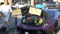 Kažnjen zbog prodavanja lubenica iz "gepeka" Lamborghinija