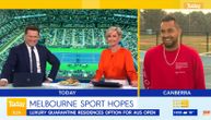 Voditelj Srbin pita Kirjosa "Da pustimo sve osim Novaka na AO?" Skandal u Australiji uživo na TV-u