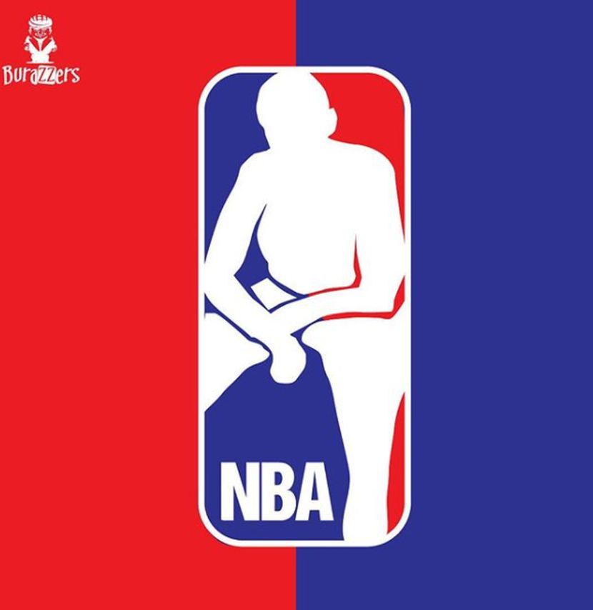 Zbog Jokića napravili novi NBA logo sa njegovom legendarnom fotkom iz  detinjstva - Telegraf.rs