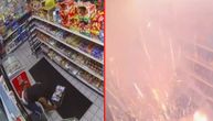"Izlomiću lokal, zapaliću pumpu": Piroman aktivirao kutiju punu vatrometa u sred prodavnice