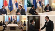 Vučić primio ambasadore Japana i Saudijske Arabije u oproštajne posete