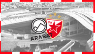 UŽIVO: Čekaju se sastavi za Ararat - Zvezda, crveno-beli ovaj put ne igraju po paklenom vremenu!