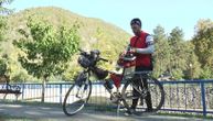 Mladi Čačanin na biciklu prešao hiljade kilometara: Slavi dan kad se spasio da ne padne u provaliju