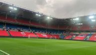 Kiša već dobro natopila stadion odluke: Ovde će Orlovi protiv Norveške igrati meč za EURO!