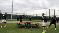 Fudbaleri Partizana igrali "teqball" na treningu: Malo smo kombinovali pravila sa nožnim tenisom