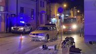 Automobil u centru Čačka udario u semafor, pričinjena velika materijalna šteta