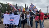 Kolone automobila sa 4S na haubama: Srbi organizovali skupove podrške Trampu