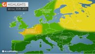 Objavljena velika prognoza za zimu: Evropu čekaju natprosečne temperature, Balkan poplave?