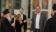 Vučić obišao završne radove na Hramu Svetog Save