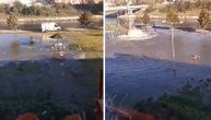 Gejzir u Nišu, pola grada bilo bez vode zbog pucanja cevi: Oštećen cevovod zbog radova