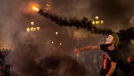 Haos u Barseloni: Demonstracije zbog novih mera protiv korone, sukobi sa policijom