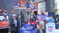 Srpske zastave se vijorile  u Čikagu: "Srbi za Trampa" održali miting podrške predsedniku SAD