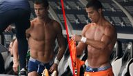 Ronaldo "kida" kako izgleda nakon borbe sa koronom, a tek da vidite šta mu piše na donjem vešu