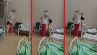 Šok snimak sa pulmologije: Medicinska sestra hvata dete za kosu i bacaka. Razlog su "mokre ruke"