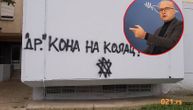 "Dr Kona na kolac": Sraman grafit u Novom Sadu, Vučević pozvao policiju da hitno reaguje