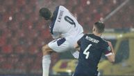 Poluvreme, Srbija - Škotska: Nema golova, a ni igre, čeka nas paklena borba za EURO po pljusku