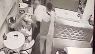 Video of Novi Sad restaurant attack: Man beats up a guest, then points gun at him and fires twice