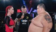 Najbizarniji MMA meč ikada: Šokantan ishod borbe crvenokose Ruskinje i grdosije od 240 kg