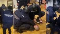 Dramatičan snimak hapšenja vozača "poršea" koji je pucao na Voždovcu: Kod njega pronađena značka