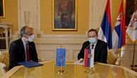 Dačić se sastao sa Šibom: Nemački ambasador pozdravio spremnost Beograda za nastavak dijaloga