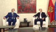 Handover of power in Montenegro: Markovic welcomes Krivokapic in government buildiing