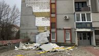 Alarmantne slike: Košava u Beogradu "odvalila" fasadu zgrade, a olujni vetar nam i danas preti