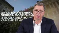 Vučić postavio video: Da se kao feniks iz pepela podignemo i postavljamo nove kamene temeljce...