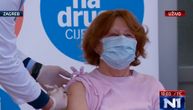 Baka Branka prva primila vakcinu u Hrvatskoj, pa izašla pred TV kamere i rekla da je nije ni osetila