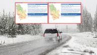 Četiri ključna saveta za vozače ovih dana: Oprez zbog vetra i snega, upozorenje je i dalje na snazi