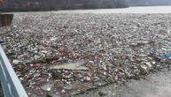 Sad photos as floods threaten: Potpec Lake covered in garbage, our disgrace floats in that water