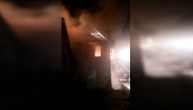 Gori zgrada na Zvezdari: Vatrogasci na terenu, povređenih nema