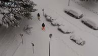 Neverovatni prizori iz Madrida: Građani skijaju ulicama dok snežna oluja odnosi živote