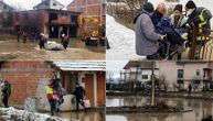Najdramatičniji prizori poplava u Srbiji: Evakuacija nemoćnih, strah na licima, ceo život u kesama